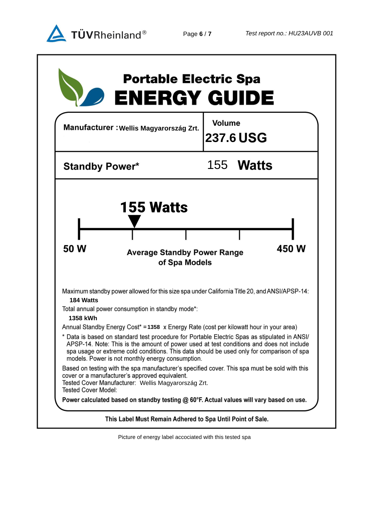 Wellis Energy Guide TE