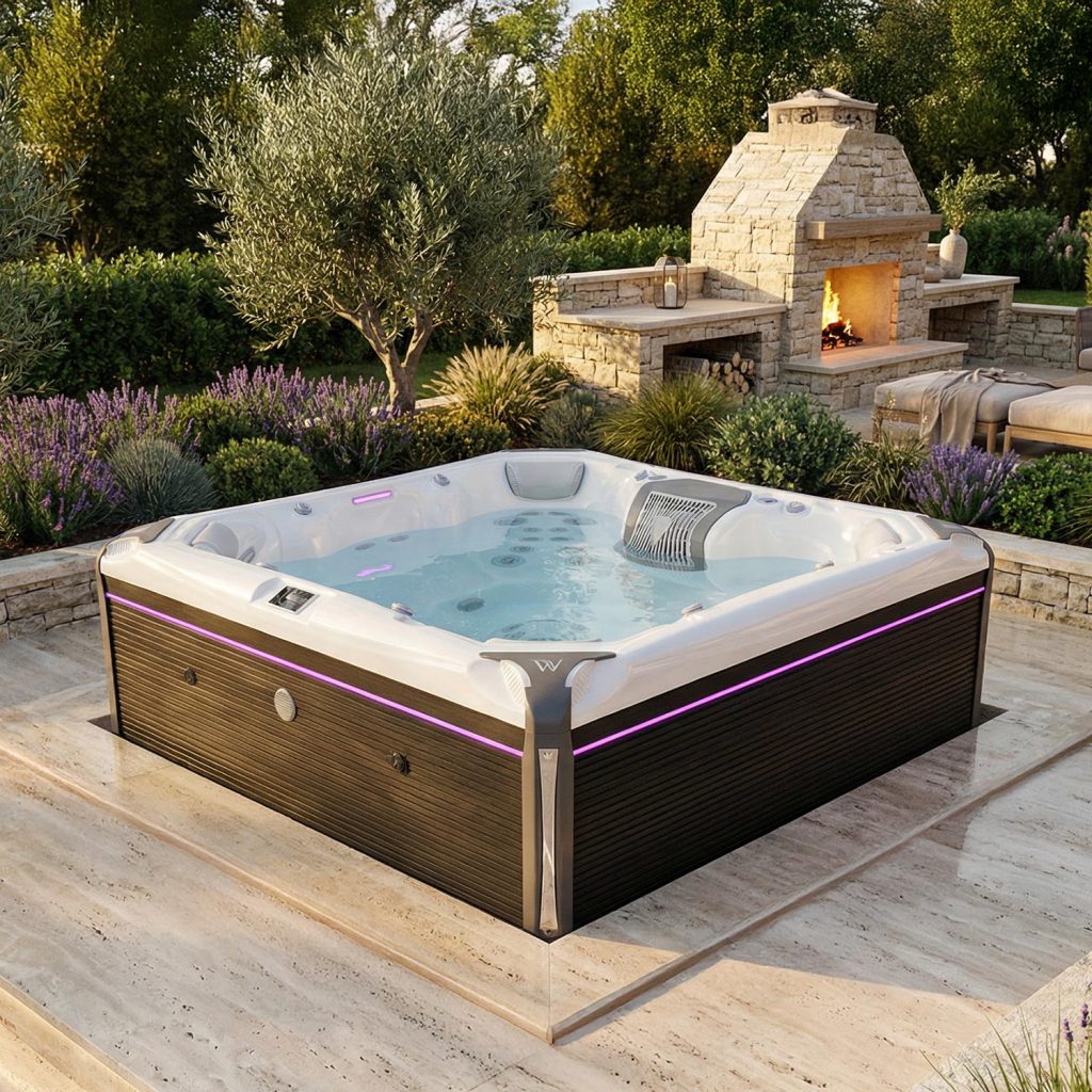 Elbrus jakuzzi 7 személyes