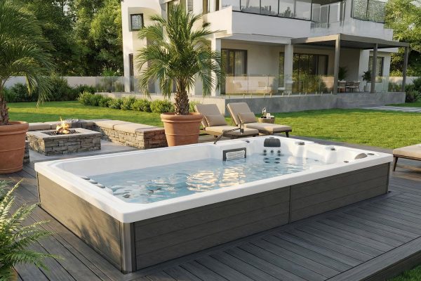 Elba Swimspa ellenáramoltatós jakuzzi