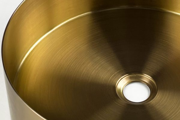 Marigold pultra építhető mosdó - Gold - WB00558 - 06 Wellis Marigold pultra építhető mosdó - Gold