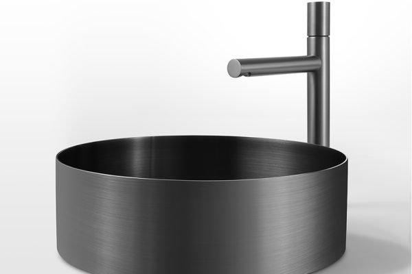 Marigold pultra építhető mosdó - Gun Grey - WB00557 - 02 Wellis Marigold pultra építhető mosdó - Gun Grey