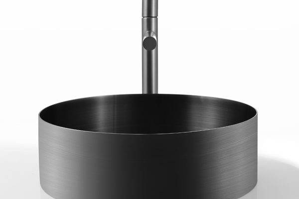 Marigold pultra építhető mosdó - Gun Grey - WB00557 - 04 Wellis Marigold pultra építhető mosdó - Gun Grey