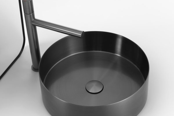 Marigold pultra építhető mosdó - Gun Grey - WB00557 - 05 Wellis Marigold pultra építhető mosdó - Gun Grey