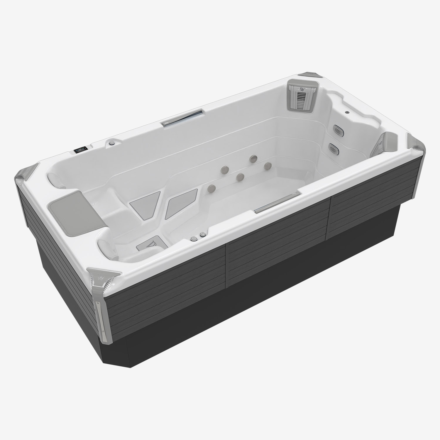 úszómedence Danube Grand Prix oldalnézet