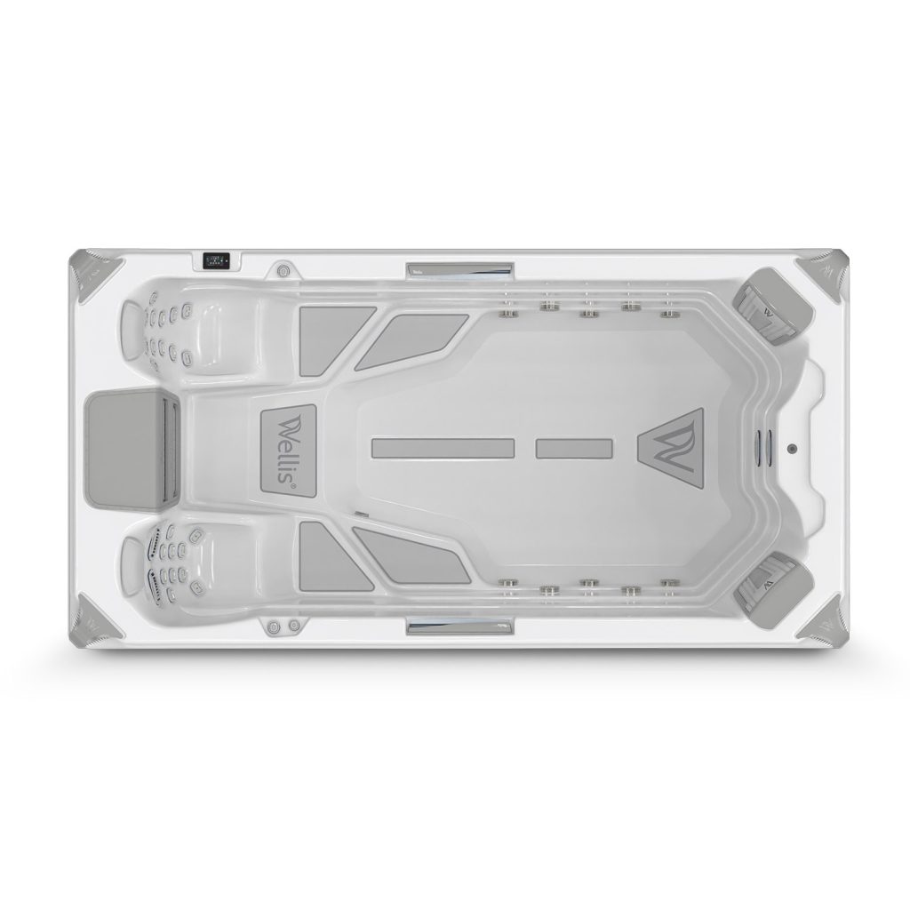 úszómedence Danube Grand Prix felülnézet